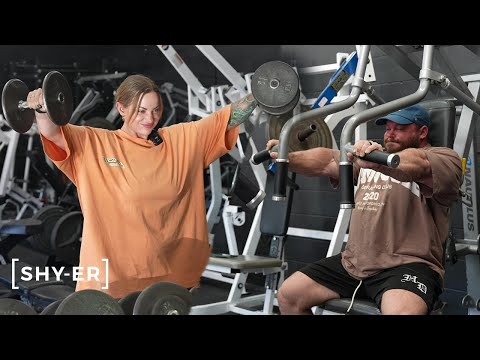 Offseason Vlog Ep. 2 with Jasmine | Push Day and CHEAT Meal - YouTube