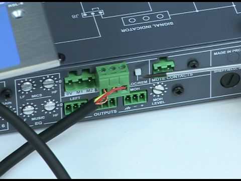 Cloud CX-261 Single Zone Mixer + MOH - YouTube