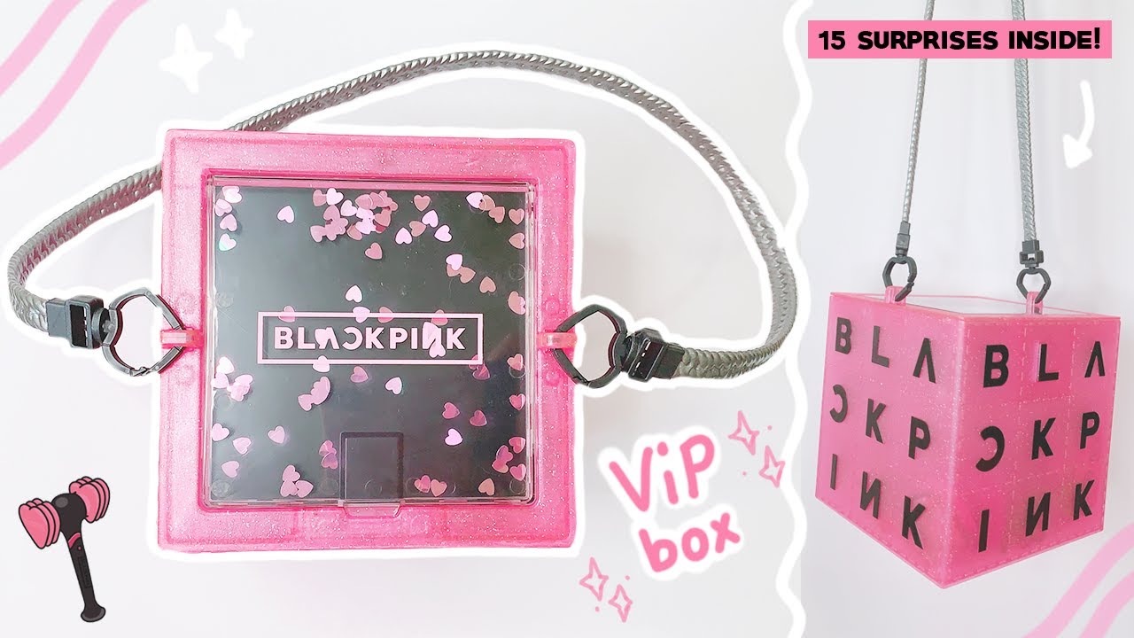 unboxing BLACKPINK VIP All Access Box from Target (Blackpink