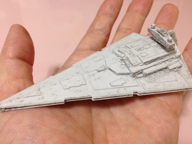 プラモ作成 スターウォーズ ビークルモデル スターデストロイヤー