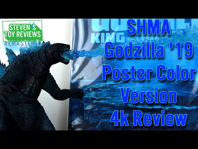 S.H. MonsterArts Godzilla 2019 Poster Color Version 4K Review