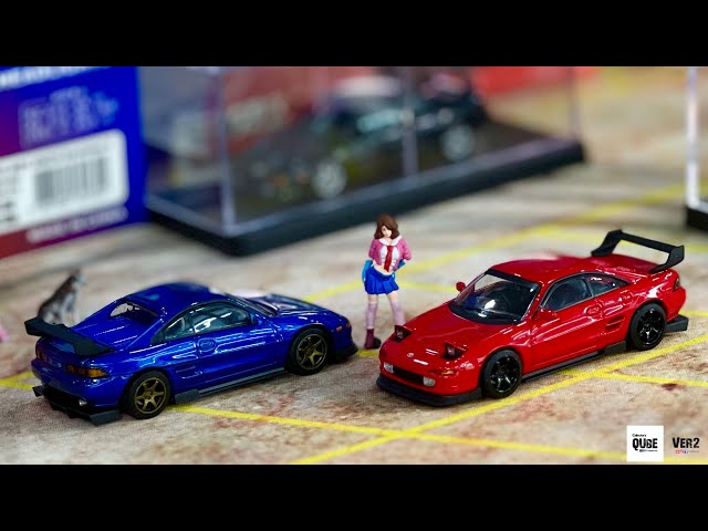 マイクロターボ PEAKO ピーコ 1/64 トヨタ MR2 シルバー 開封品