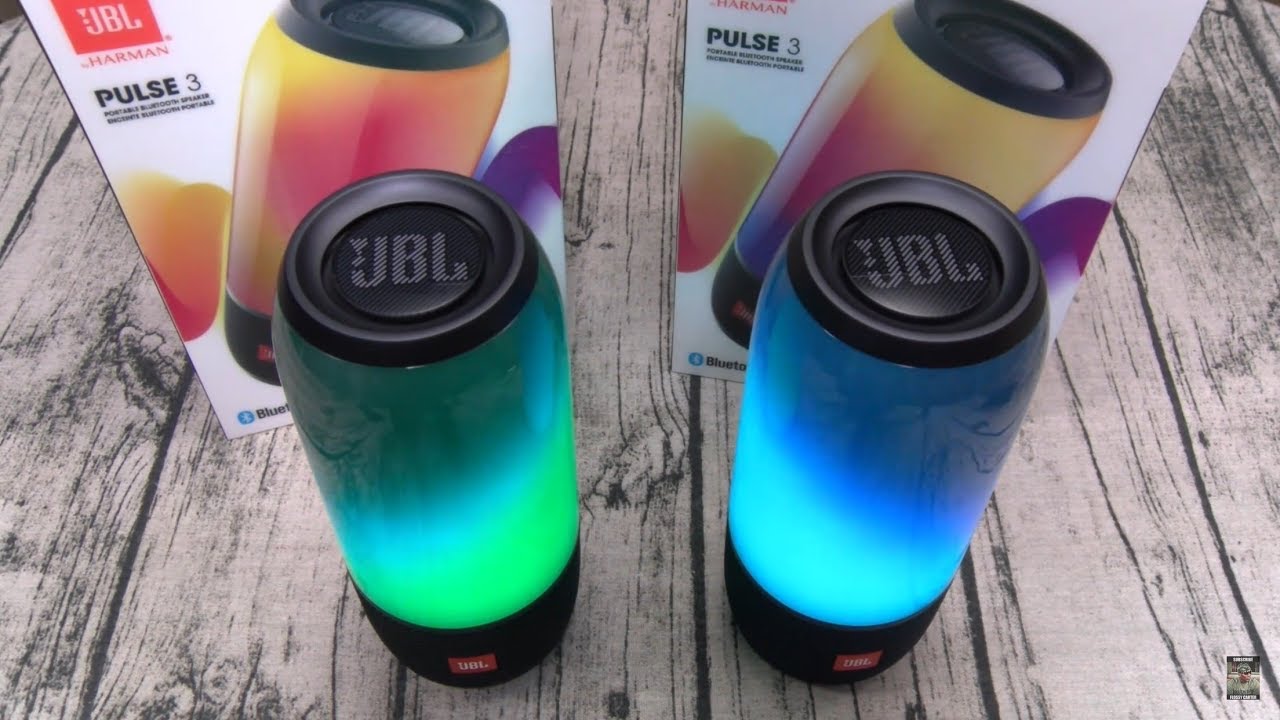 JBL Pulse 3 - LED Bluetooth Speakers - YouTube