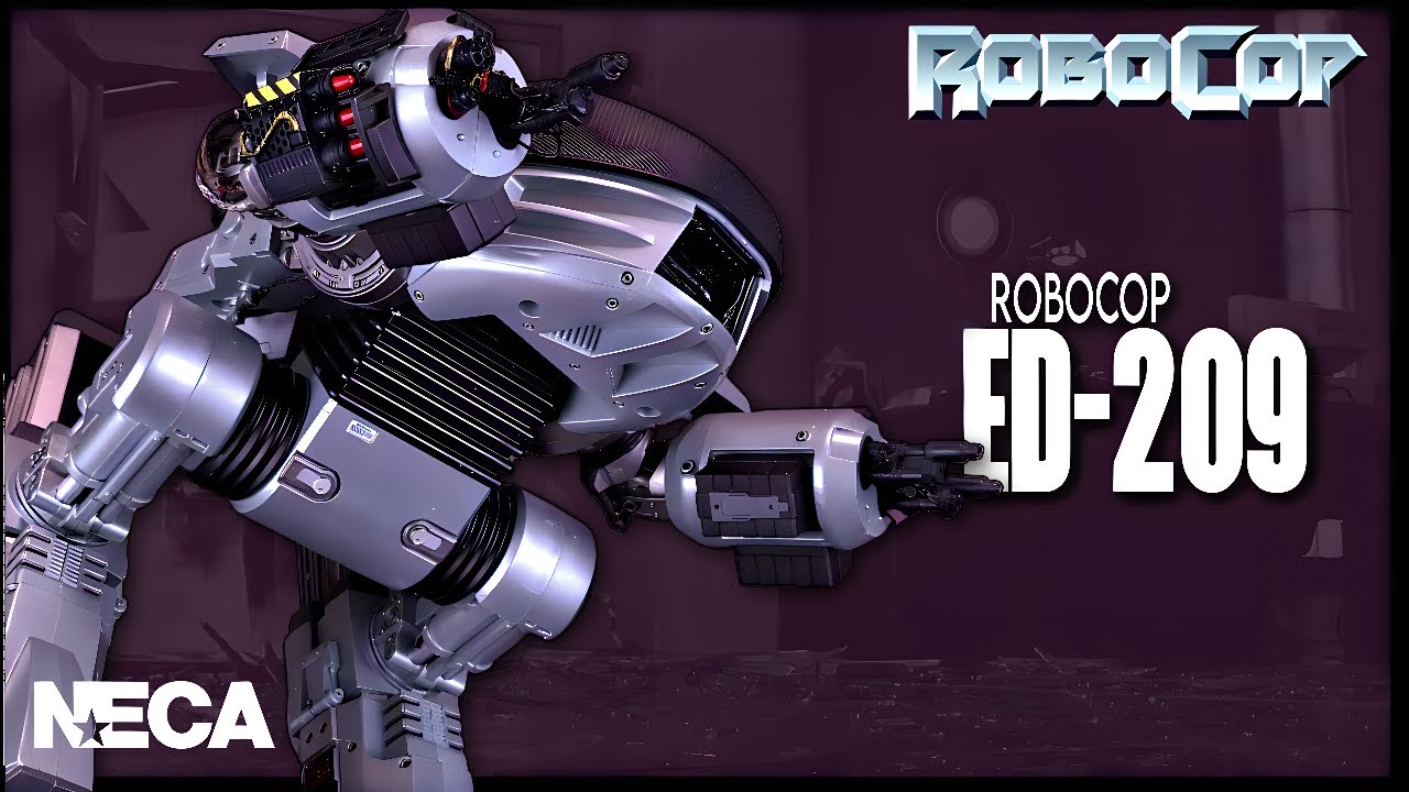 NECA RoboCop ED-209 Deluxe Action Figure with Sound
