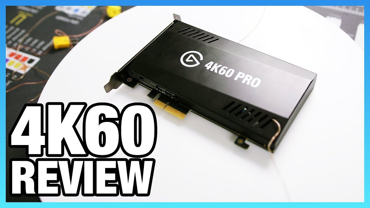 Elgato 4K60 Pro Review - $400 Capture Card for PC & Console - YouTube