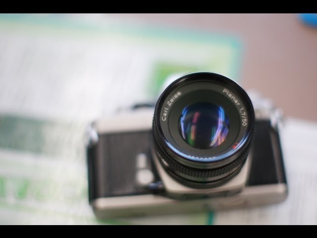 CONTAX S2 + Planar T* 50mm F1.7 MMJ - YouTube