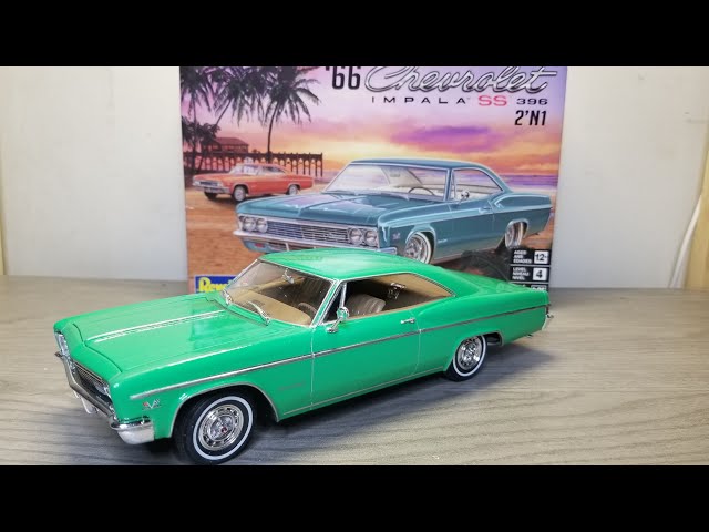 1966 Chevrolet Impala SS 396 - Revell 1/25 scale Build & Review