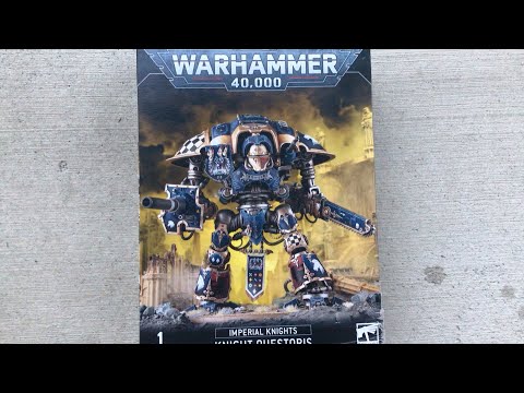 Warhammer 40k Imperial Knights Knight Questoris - YouTube