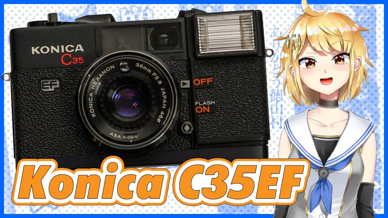 動作確認済】 KONICA C35 EF F1219-398-19v p ImagingPixel: Konica