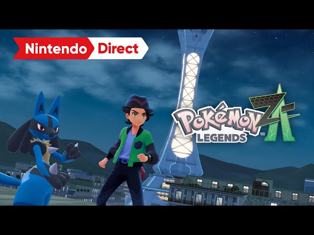 Pokémon LEGENDS Z-A [Nintendo Direct 2025.3.27] - YouTube