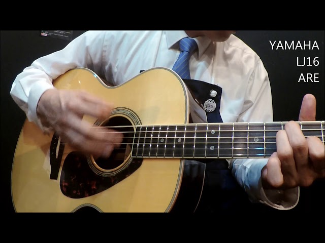 All solid wood model [YAMAHA LJ16 ARE] (2015 model) Ottleya