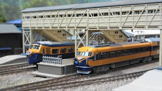 KATO近鉄10100系＜新ビスタカー＞三重連（A+C+B編成）、A+B編成、C+B