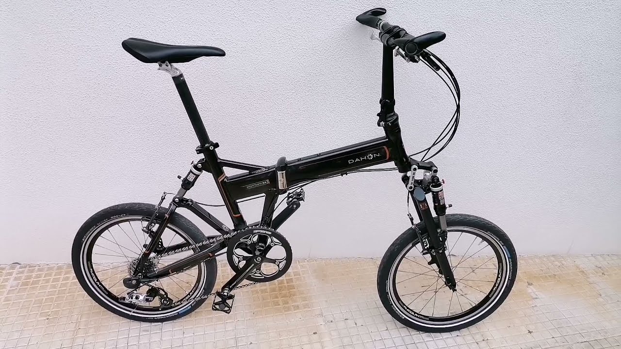 DAHON JETSTREAM EX - - Full Suspension folding bike - YouTube