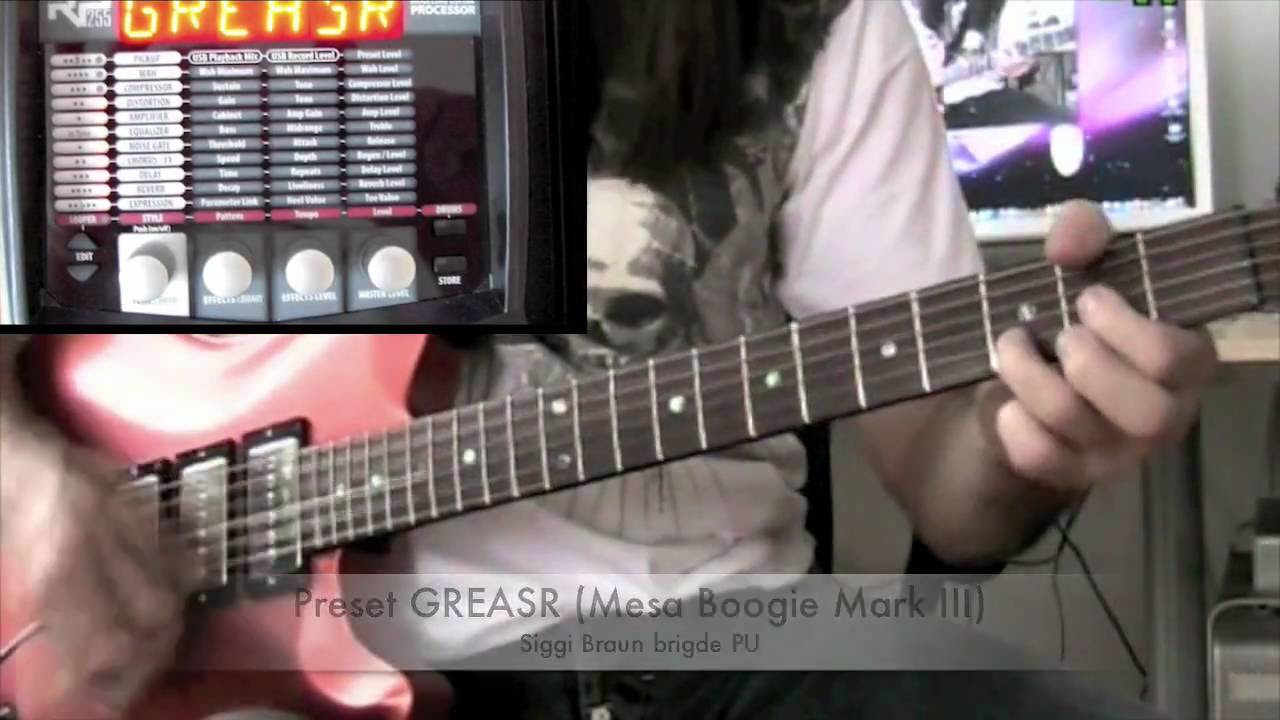 Digitech RP255 Multieffect Processor - Distortion Sounds Only