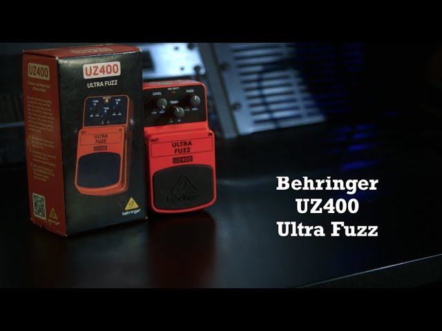 Behringer UZ400 Ultra Fuzz - YouTube