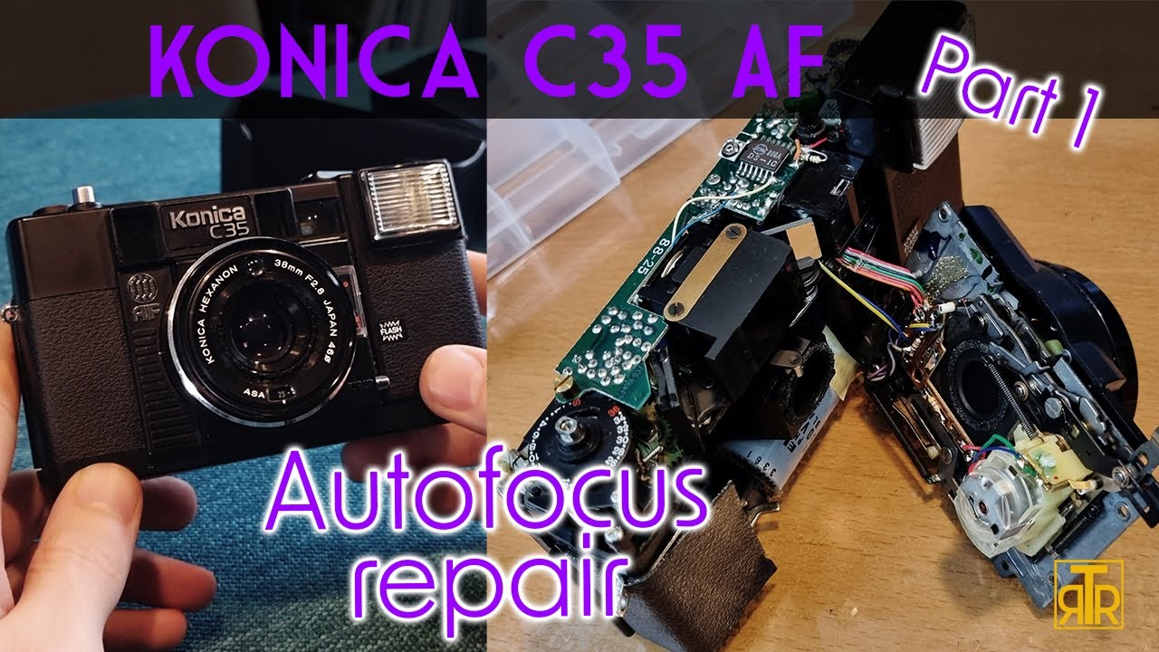 This Konica C35 AF has lost its main party trick: the autofocus
