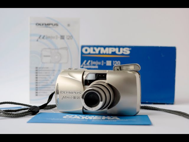Olympus MJU III 120 camera 35mm film - YouTube