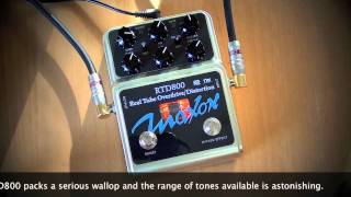 MAXON RTD800 Real Tube OD/DIST: Overdrive component (PRS to HIWATT