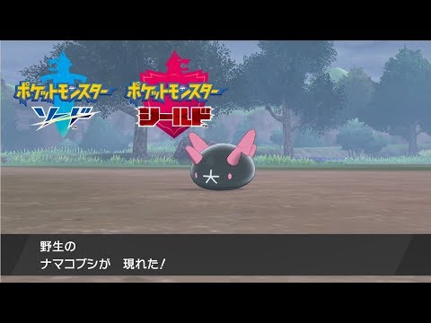 ポケモン剣盾】ナマコブシ 出現場所【ポケモンソードシールド】 - YouTube