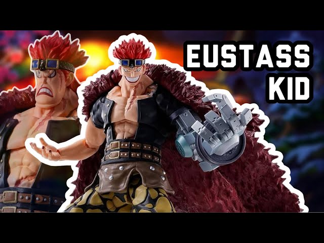 SH Figuarts One Piece Eustass Kid Action Figure Review Tamashii