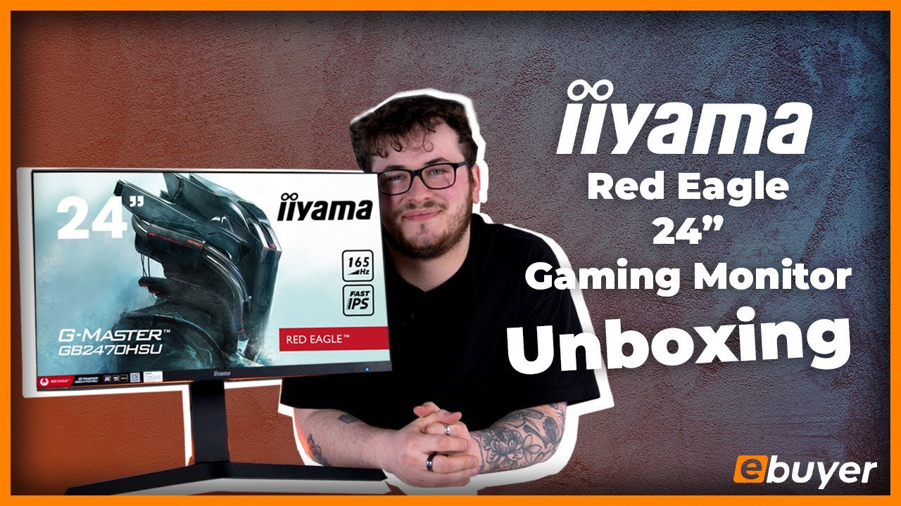 iiyama GB2470HSU-B1 Gaming Monitor Unboxing – 1080p, 165Hz, Fast