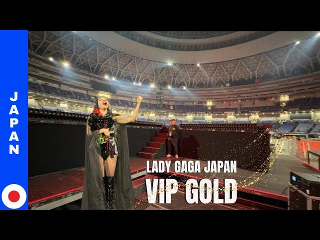 VIP Gold Experience 🇯🇵🖤✨| Inside Lady Gaga's The Mayhem Ball