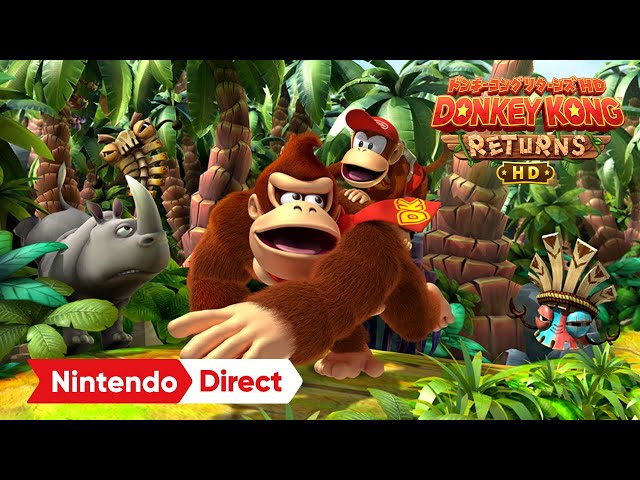 ドンキーコング リターンズ HD [Nintendo Direct 2024.6.18] - YouTube