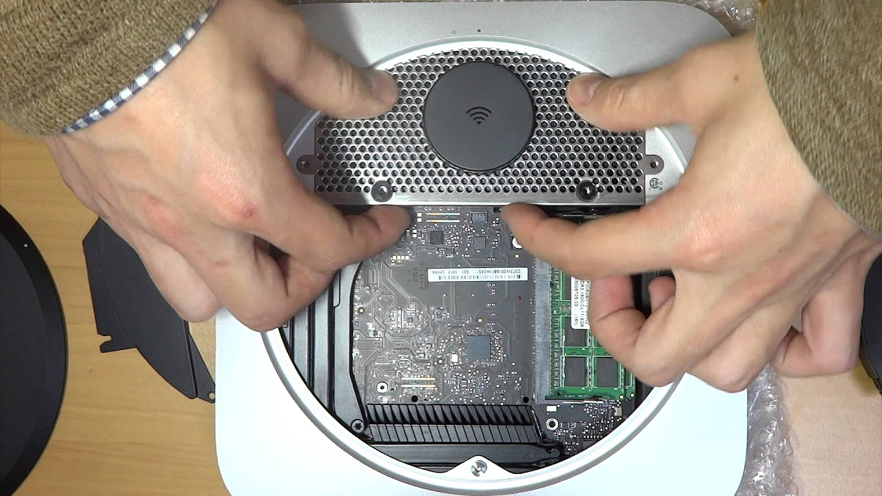 Mac mini Late2012 SSD & Memory Upgrade SSDへの換装とメモリの交換