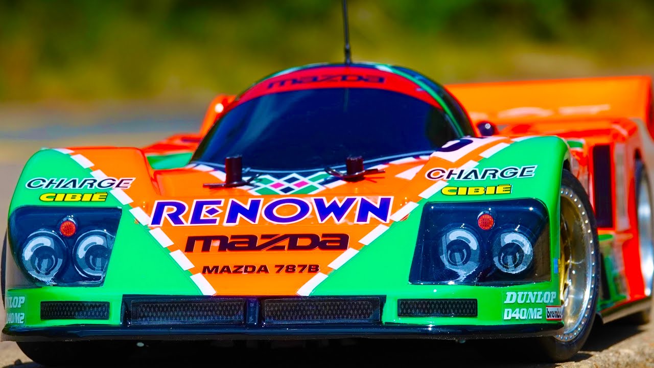 Tamiya Mazda 787B 1/10スケールラジコンカー ヒロ Tamiya Mazda 787B