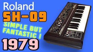 ROLAND SH-09 Analog Synthesizer 1979 | HD DEMO - YouTube