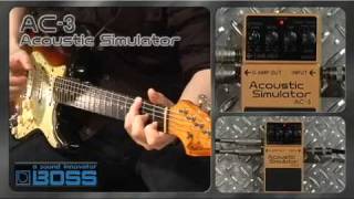 BOSS AC-3 Acoustic Simulator Effects Pedal | Guitar Center
