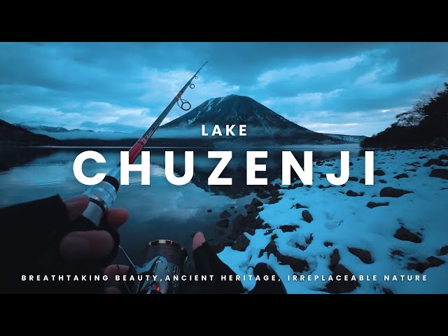 中禅寺湖解禁は雪景色スタート。息をのむ美しい自然に潜む一匹を探して