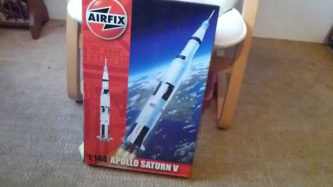 Airfix 1/144 Apollo Saturn V Full Build - YouTube