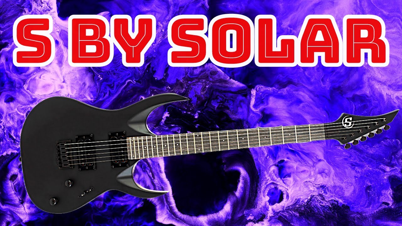 S BY SOLAR guitar AB4.6C - YouTube