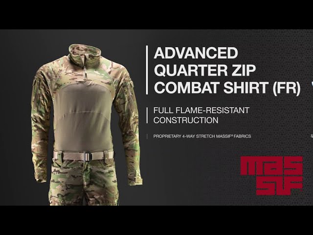 Massif® Advanced Quarter Zip Combat Shirt - YouTube