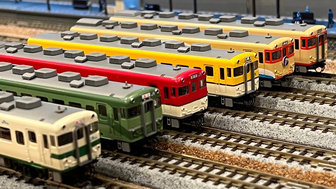 Nゲージ】キハ28.58ちどり、広島色、急行丹後、いさり火 - YouTube
