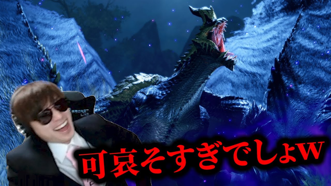モンハン史上最もムービーが悲しいモンスター【初見渾沌に呻く