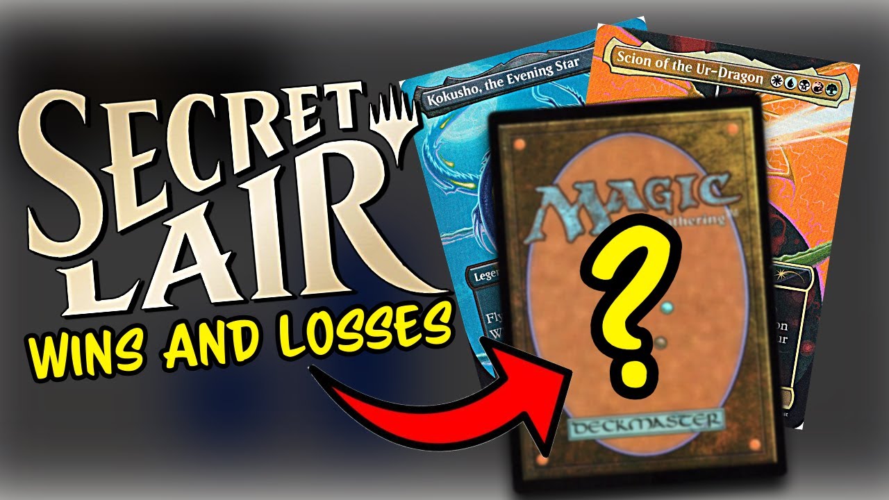 A Rare Secret Lair Win: Unboxing a Devastation of Dragons - YouTube