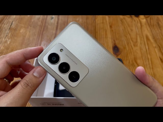 Redmi 15 5G Titan Gray 8GB RAM 256GB ROM Unboxing - YouTube