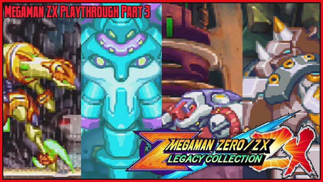 Mega Man Zero/ZX Legacy Collection – Mega Man ZX Playthrough Part
