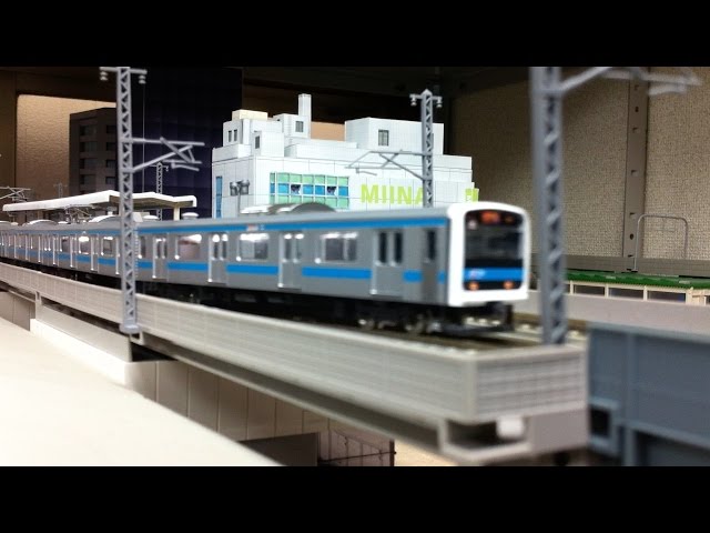 鉄道模型 Nゲージ』トミックス 209系京浜東北線 8両 - YouTube