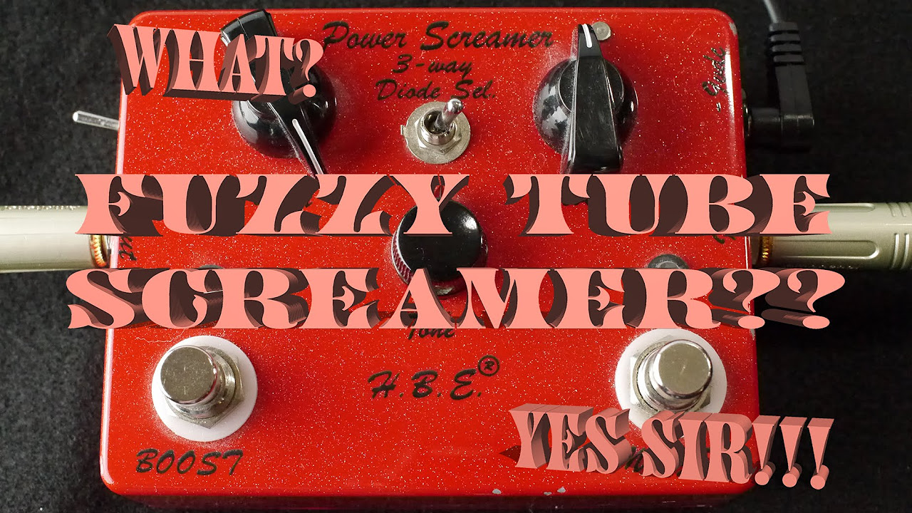 HBE (Homebrew Electronics) Power Screamer Demo!!!! - YouTube
