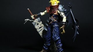 Toy Review: Kingdom Hearts Play Arts Cloud - YouTube