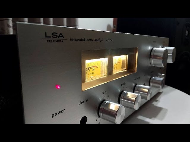 COLUMBIA LSA プリメインアンプ SA-3350 DENON 動作品 COLUMBIA LSA