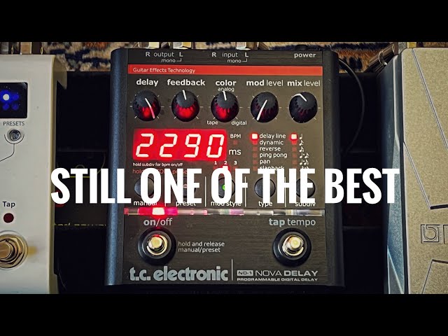 TC Electronic Nova Delay iB Modified: still one of the best pedal