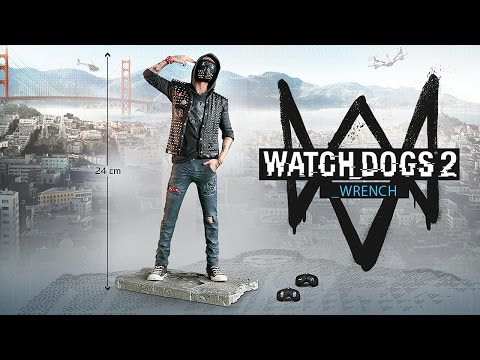 Watch Dog 2: Wrench Figurine reveal [EUROPE] - YouTube