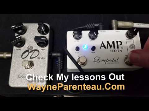 Lovepedal OD Eleven VS Lovepedal Amp Eleven 11 Overdrive Pedal