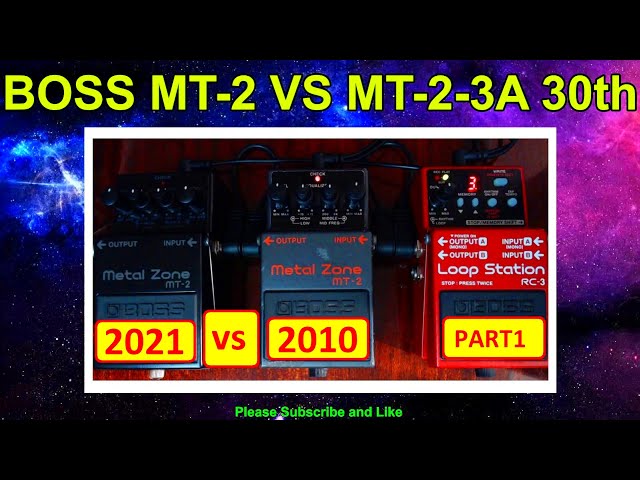 BOSS MT-2 VS MT-2-3A 30th - YouTube