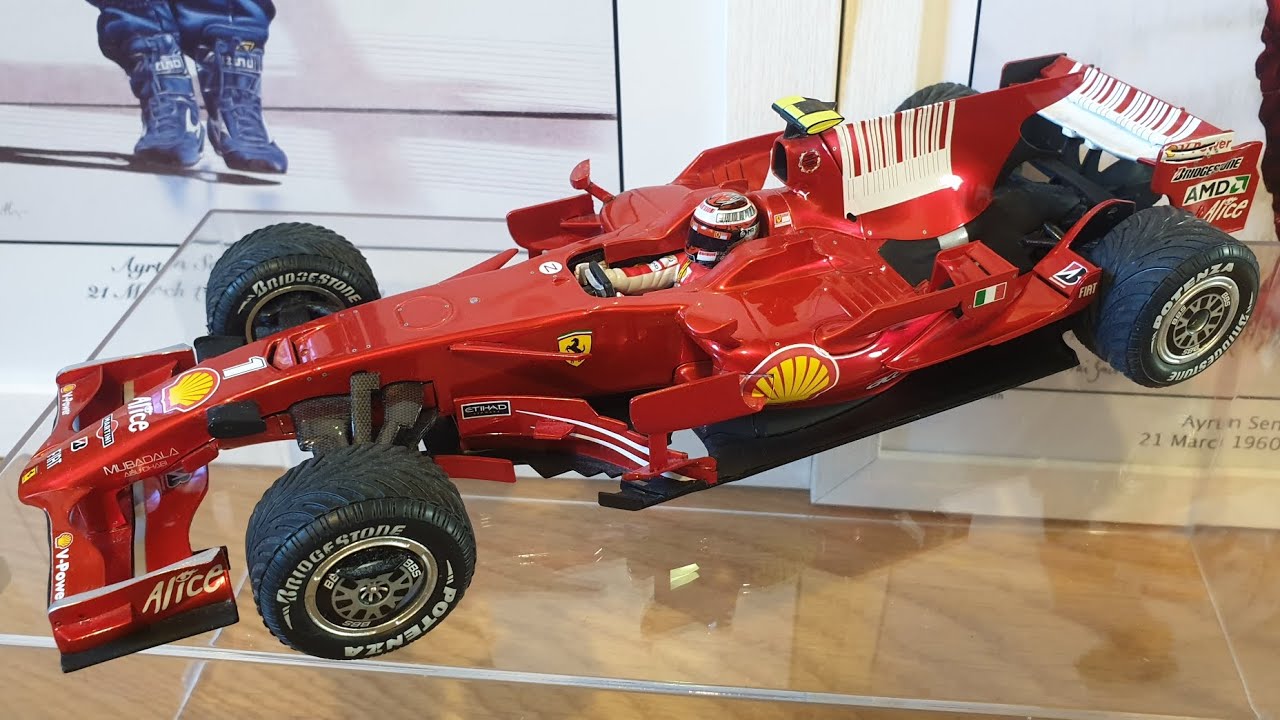 フェラーリF1 F2008 1/18 キミ・ライコネン タバコデカール付き】1/18
