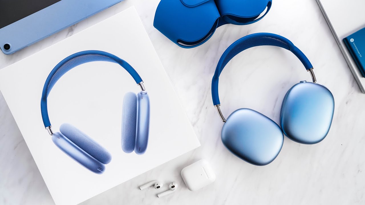 AirPods Max UNBOXING - Sky Blue - Are They Worth It? - YouTube